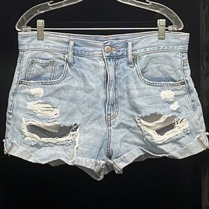 Aeropostale-  Distressed Mom shorts
